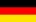 Deutschland Flagge geschlossene Autotransporte
